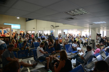 Lounge at Heraklion Airport